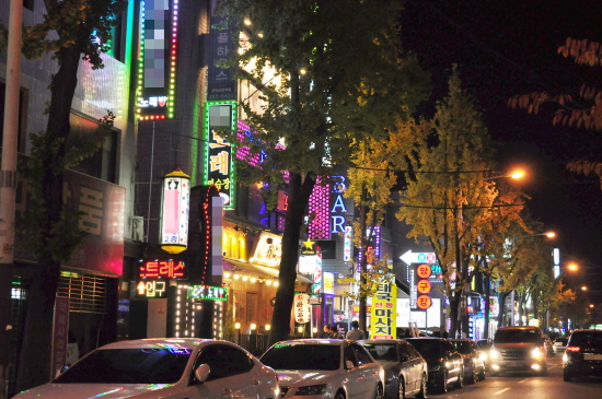 가락동 거리 모습